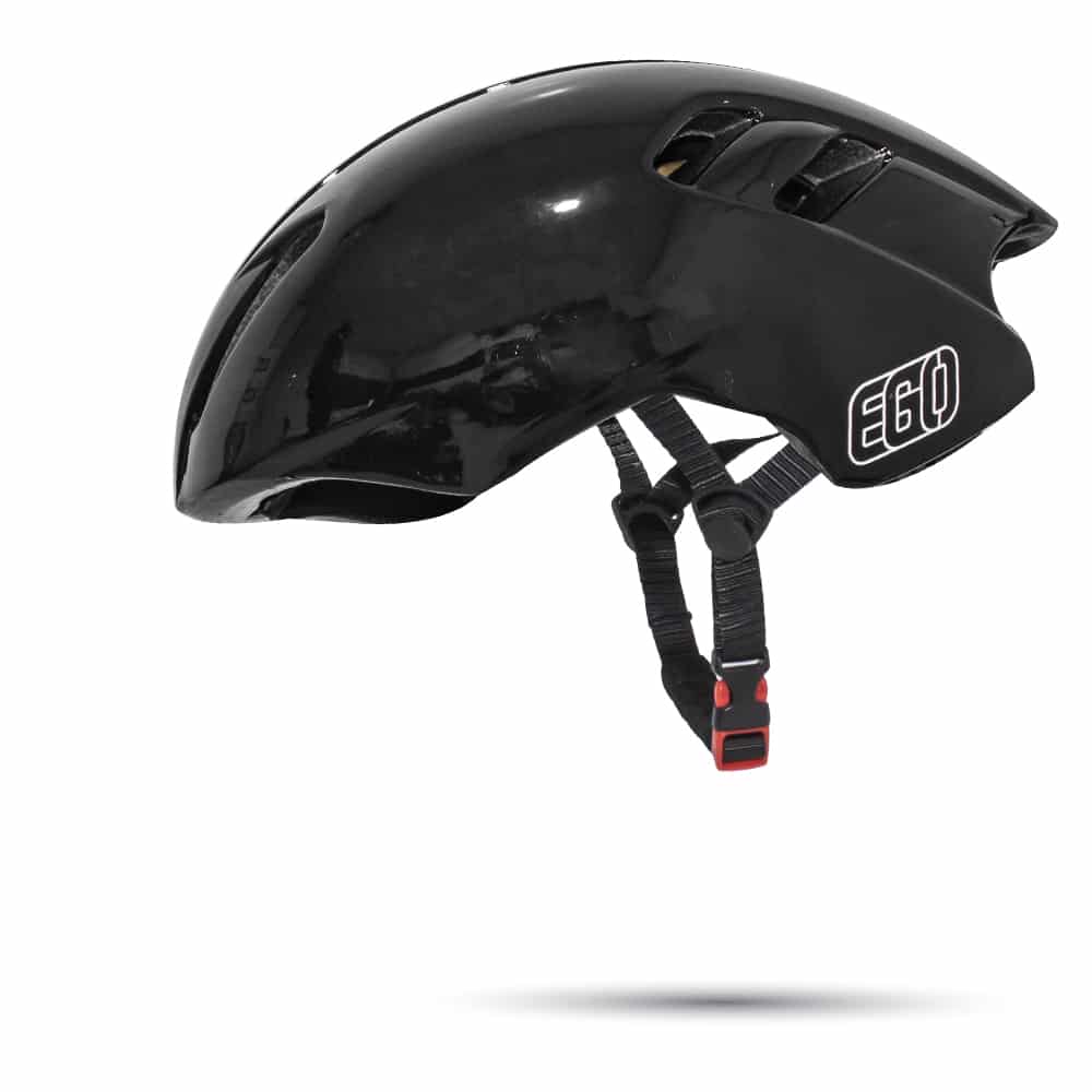 nón xe đạp EGO EB 10 đen bóng